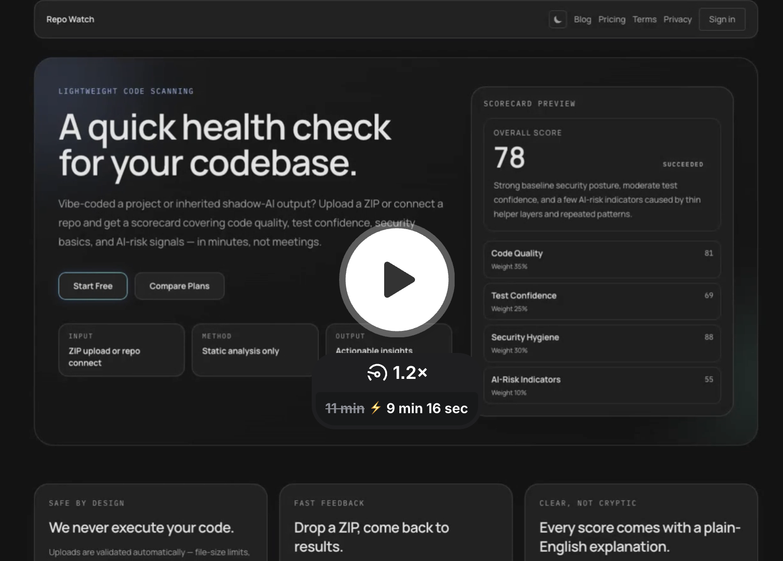 Raware — Human Product Feedback